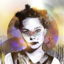 BJORK X ME. Drawing, Digital Illustration, Portrait Illustration, Portrait Drawing, and Digital Drawing project by milatauphotography - 11.24.2022