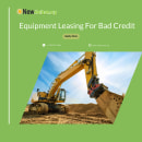 Equipment Leasing For Bad Credit People. Publicidade, Tipografia, Ilustração digital, e SEO projeto de newhorizon.serviceprovider - 28.11.2022