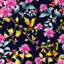 Proyecto "Crisantemo II". Curso Creación de estampados en acuarela. Lola San Román. Un projet de Illustration textile de Loli Crespo - 30.11.2022