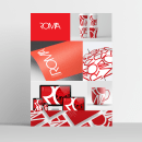 Roma Branding Poster Design. Un projet de Design , Br, ing et identité , et Design graphique de Davar Azarbeygui - 02.12.2022