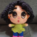 Mi proyecto del curso: Amigurumis: personas tejidas a crochet. Un proyecto de Artesanía, Diseño de juguetes, Tejido, Crochet, Amigurumi y Diseño textil de Laura Cecilia Rengifo Araujo - 02.12.2022