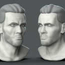 Mi proyecto del curso: Retrato 3D realista con ZBrush y KeyShot. Un proyecto de 3D, Modelado 3D y Diseño de personajes 3D de Joaquín Eduardo Ocampo García - 02.12.2022