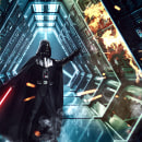 Darth Vader. Un proyecto de Publicidad, Fotografía artística y Fotomontaje de Rafael Campos - 04.12.2022