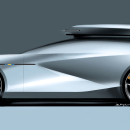 Volvo V-XC. Design, and Automotive Design project by Berk Kaplan - 12.08.2022