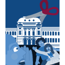 Afiche para marcha estudiantil en contra del recorte presupuestal a la educación pública.. Un proyecto de Ilustración tradicional, Publicidad y Educación de Luciana Rodríguez Chiesa - 05.10.2022