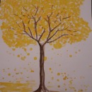 Yellow Tree Ein Projekt aus dem Bereich Design, Traditionelle Illustration, Zeichnung und Aquarellmalerei von Ana Cristina Estêvão - 12.12.2022