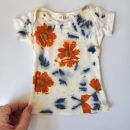 Floral Printing on Cotton Baby Basics. Un progetto di Artigianato di Amanda de Beaufort - 15.12.2022