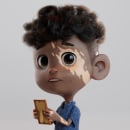 GUTO. 3D, Animation, 3D Animation, 3D Modeling, and 3D Character Design project by Simón Betancur Baghino - 06.17.2022
