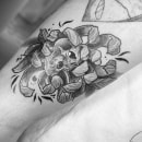 Mi proyecto del curso: Técnicas de tatuaje: sombreado con pepper shading. Ilustração tradicional, e Desenho de tatuagens projeto de Manu De Leon - 02.11.2022