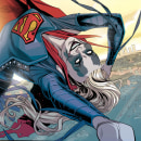 Supergirl Infected. Un proyecto de Cómic y Pintura digital de Cris Peter - 14.03.2020