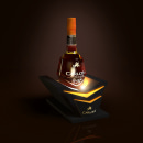 Expositor glorificador Brandy Carlos I. Design, Furniture Design, Making, Industrial Design, Product Design, 3D Animation, 3D Modeling, and 3D Design project by Diego Fabián - 12.23.2022