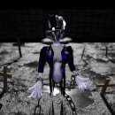 Dark Ghost. Un projet de 3D, Conception de personnages, Modélisation 3D, Conception de personnages 3D , et Conception 3D de Leonardo Augusto - 25.11.2022