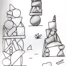 Mi proyecto del curso: Dibujo para principiantes nivel -1. Un proyecto de Dibujo a lápiz, Dibujo, Creatividad con niños y Sketchbook de Adriana Riera Román - 31.12.2022