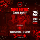 Piezas gráficas on-off promoción Xmas Party Indie Lovers Sidecar. Music, Graphic Design, Web Design, and Social Media Design project by Sergi Vidal Paris - 12.25.2022