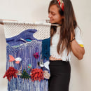 Creación y diseño textil. Arts, Crafts, Fashion, Fashion Design, Sewing, Decoration & Instagram project by Melanie Cadavid Nieto - 05.05.2021