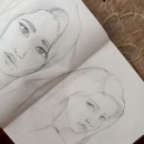 My project for course: Portrait Sketchbooking: Explore the Human Face. Un progetto di Bozzetti, Disegno, Disegno di ritratti, Disegno artistico e Sketchbook di Alice Sogno - 04.01.2023