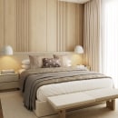 Bedroom design. Un proyecto de 3D, Arquitectura interior, Diseño de interiores y Diseño 3D de Alfonso Perez - 01.12.2022