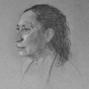 Portraits (pencil and white chalk on toned paper) Ein Projekt aus dem Bereich Zeichnung von Sourena Parham - 10.01.2023