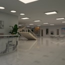 Renders Hospital. Design, 3D, Arquitetura, Arquitetura de interiores, e Design de produtos projeto de Isabel Ochoa - 13.01.2023