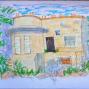 My project for course: Expressive Architectural Sketching with Colored Markers. Sketching, Drawing, Architectural Illustration, Sketchbook & Ink Illustration project by Reuven Kiperwasser - 01.10.2023