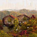 Habit, Habitat, Habitus : Co-living Futures in Central Park. Digital Architecture, Architectural Illustration, and ArchVIZ project by Meissane Kouassi - 01.15.2023