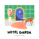 Hotel Garda - Fictional project. Un projet de Illustration traditionnelle , et Design graphique de estherodraw - 29.12.2022