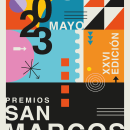 PROPUESTA PREMIOS SAN MARCOS 2023. Design project by María Moreno Hidalgo - 01.18.2023