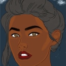 Mi proyecto del curso: Retratos digitales: dibuja personajes femeninos con luz natural. Un proyecto de Diseño de personajes, Ilustración digital e Ilustración de retrato de Tatiana Garcia - 13.10.2022