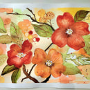 My project for course: Artistic Floral Watercolor: Connect with Nature. Ilustração tradicional, Pintura, Pintura em aquarela e Ilustração botânica projeto de Angela York - 23.01.2023