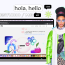 diseño web | Estudio MG. Un projet de Design , Mode, Design graphique, Webdesign, St , et lisme de Mila Moura - 19.01.2023
