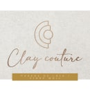 Clay couture: Crafted with care, designed with distinction.. Design, Br, ing e Identidade, Design gráfico, e Design de logotipo projeto de Hertha Schwartz - 19.12.2022