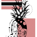 just a Pineapple. Un projet de Design  et Illustration de Ewa Głownia - 01.02.2023