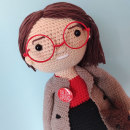 Mini Mariana. Design, Fiber Arts, Crochet, and Amigurumi project by Nati Motta - 02.01.2023