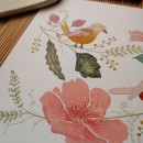 Mi proyecto del curso: Ilustración floral con gouache. Un proyecto de Ilustración digital, Ilustración botánica y Pintura gouache de Carmen Flores - 03.02.2023