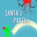 "Santa's party" -bucle animado con Toonboom Harmony Ein Projekt aus dem Bereich Animation, Animation von Figuren und 2-D-Animation von Alfonso Fernández Morote - 05.02.2023