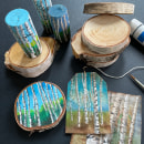 Painting Birches. Un proyecto de Diseño y Pintura de Ruby Silvious - 06.02.2023