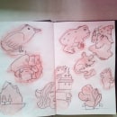 Mi proyecto del curso: Sketching creativo en acuarela para principiantes. Un proyecto de Ilustración tradicional, Bocetado, Creatividad, Dibujo, Pintura a la acuarela y Sketchbook de Paty Báez Corvera - 24.04.2023