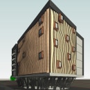 Mi proyecto del curso: Modelado de edificios paramétricos con Revit. Un proyecto de 3D, Arquitectura, Arquitectura interior, Modelado 3D, Arquitectura digital y Visualización arquitectónica de forcenies - 08.02.2023