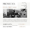ESTUDIO NM. Un progetto di Architettura d'interni, Interior design, Interior Design e Progettazione dello spazio di Eliana Belén Narváez Martínez - 10.02.2023