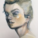 Figure drawing & portraits. Ilustração tradicional, Artes plásticas, Pintura, e Desenho projeto de Katerina Rastokinova - 14.02.2023