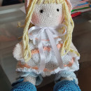 Mi proyecto del curso: Elaboración de muñecas amigurumi románticas. Un proyecto de Artesanía, Diseño de juguetes, Tejido, Crochet, Amigurumi y Diseño textil de soledadcazorla - 16.02.2023