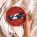 Bordado Twin Peaks. Design, Arts, Crafts, Embroider, and Textile Design project by Melisa Gonzalez - 02.17.2023