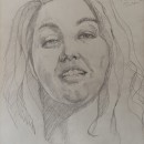 Mi proyecto del curso: Cuaderno de retratos a línea con grafito. Un proyecto de Bellas Artes, Bocetado, Dibujo, Dibujo de Retrato y Sketchbook de pedroarcegonzalez - 21.02.2023