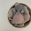 Lily the Elephant Princess. Amigurumi project by Joanna Kienmeyer - 02.22.2023