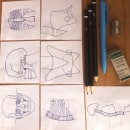 Mi proyecto del curso: Dibujo anatómico para principiantes. Fine Arts, Sketching, Pencil Drawing, Drawing, Realistic Drawing, and Figure Drawing project by Sara ap - 02.22.2023