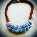 Mi proyecto del curso: Iniciación a la bisutería con cordón: fabrica tus propios collares. Arts, Crafts, Jewelr, Design, Macramé, and Textile Design project by Fiammetta Morace - 02.28.2023