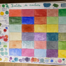 My project for course: Creation of Color Palettes with Watercolor. Een project van Traditionele illustratie,  Beeldende kunst, Schilderij, Aquarelschilderen y Kleurentheorie van Prisca De Groote - 01.03.2023