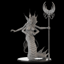 Fantasy Mermaid Sculpture. 3D, Sculpture, and 3D Modeling project by Raffaele Bennato - 03.02.2023