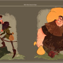 Robin Hood 2.0. Traditional illustration, and Character Design project by Barbara Negrete González - 03.03.2023