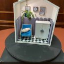 Mi proyecto del curso: Creación de casas en miniatura y mobiliario desde cero. Un proyecto de Artesanía, Diseño de juguetes y DIY de Claudia Bahamonde - 06.03.2023